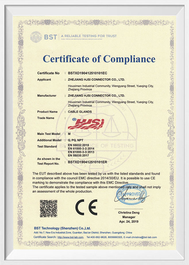 Certificate of Compliance