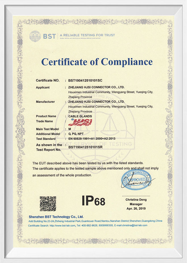 Certificate of Compliance